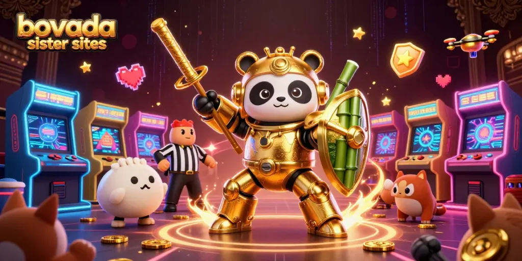 Play at bovada sister sites with vibrant game features and dynamic 3D illustrations.