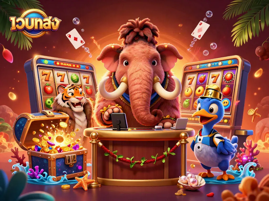 เล่นเกมสล็อต เว็บตรง พร้อมเกมน่าเล่นจากหลายค่ายในโลกคาสิโน