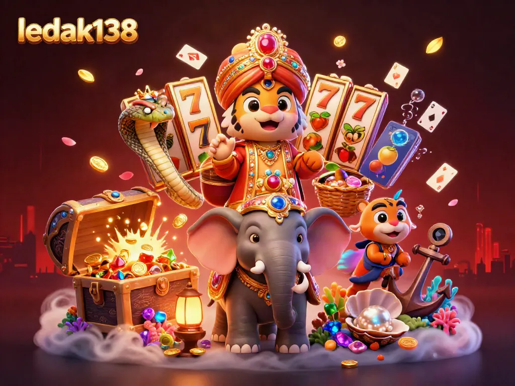 Rasakan sensasi ledak138 di dunia slot online dengan simbol keberuntungan dan jackpot yang berkilau.