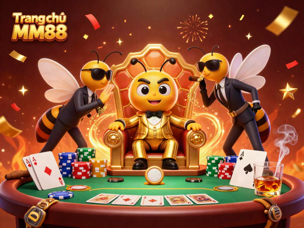 Experience thrilling gameplay at Trang chủ MM88 with vibrant poker action and unique characters.