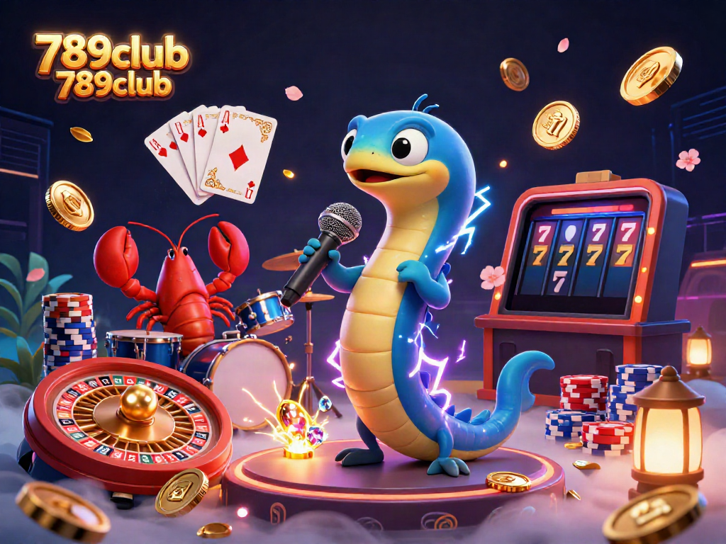 Experience thrilling fun at 789club 789club with lively characters in a bustling underwater casino.