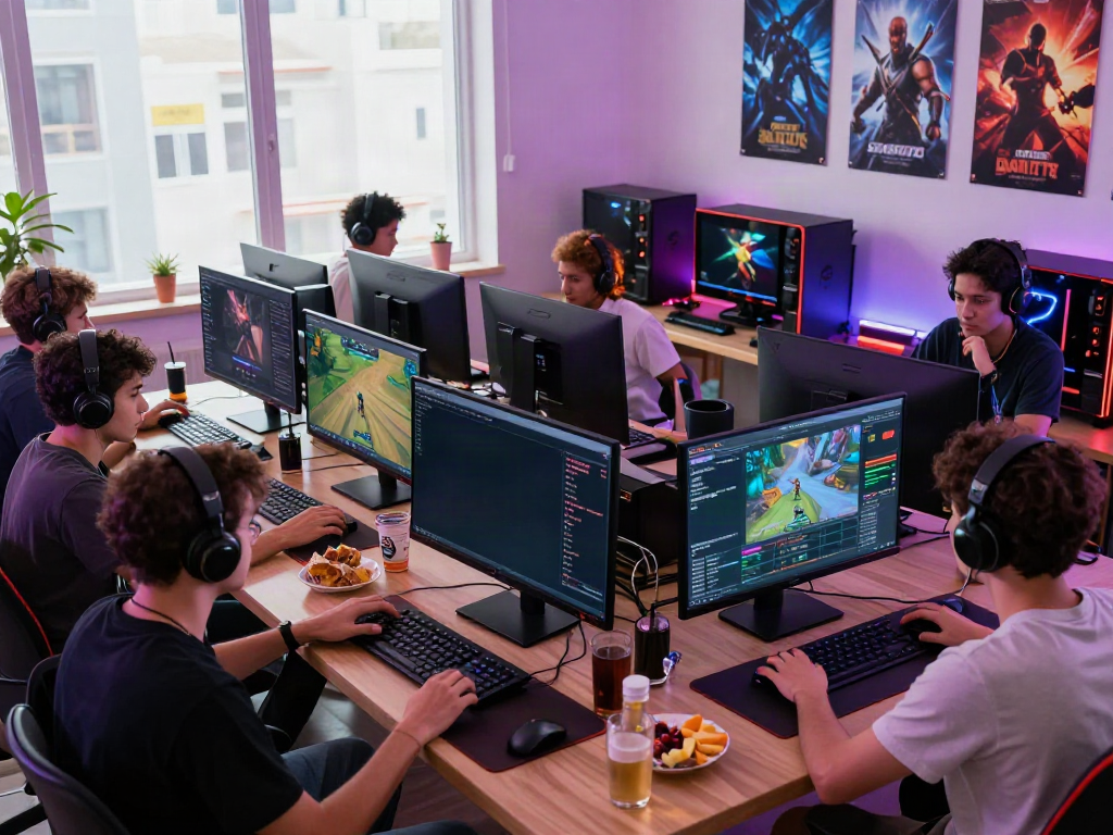 Players engaging in Singatoto gaming session, showcasing immersive technology and community experience.