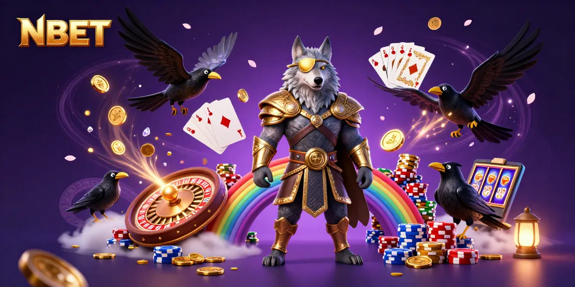 Experience the winning charm of NBET with a magical 3D casino world featuring Odin and his ravens.