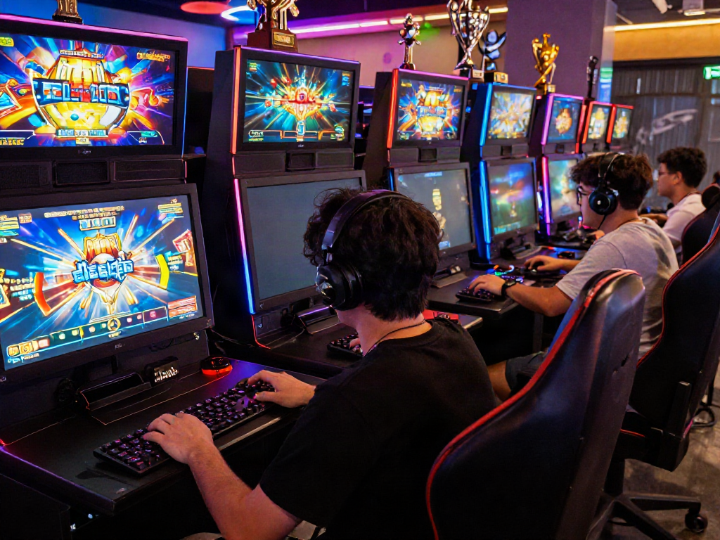 Player enjoying link slot777 in an immersive gaming environment filled with vibrant visuals.