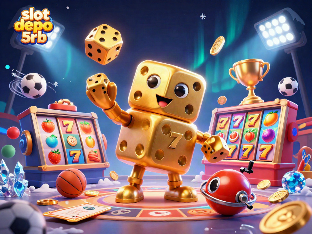 Spin to win at slot depo 5rb with exhilarating gameplay and vibrant visuals