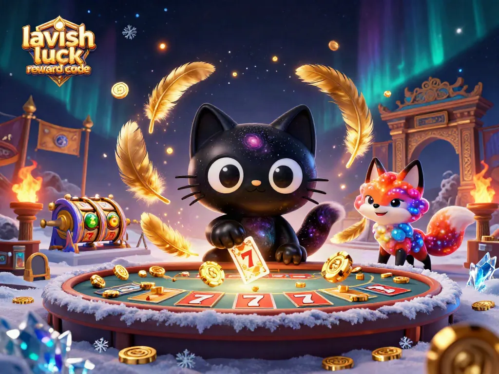 Engage with the lavish luck reward code while enjoying a vibrant cosmic casino experience.