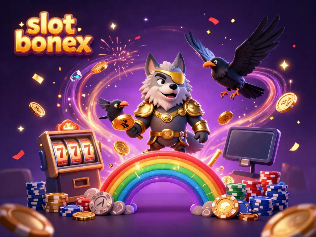 Experience the excitement of a slot bonus with magical characters and dynamic casino elements.