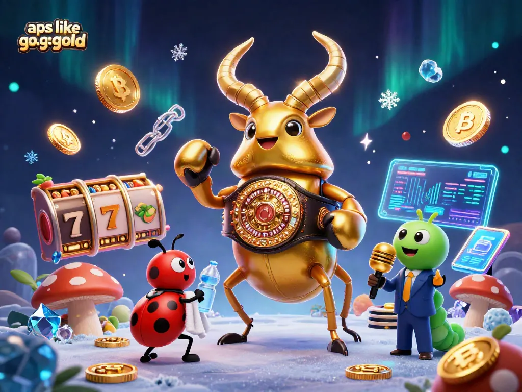 Engage in fun with apps like Go Go Gold, showcasing dynamic slot games, vibrant coins, and exciting characters.