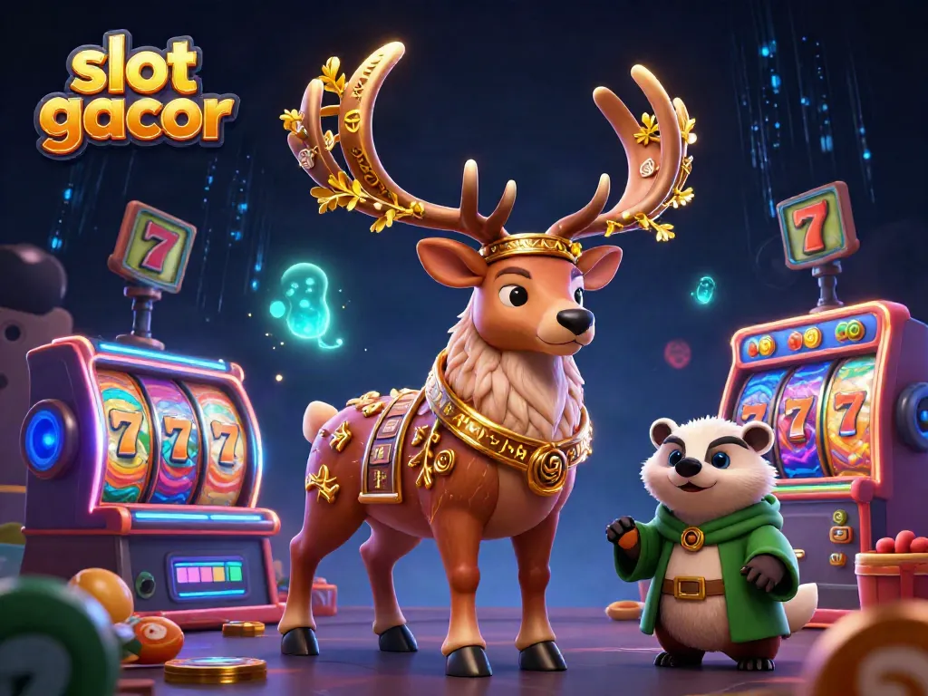 Engage in the thrilling world of slot gacor with dynamic visuals of 3D characters and slot elements