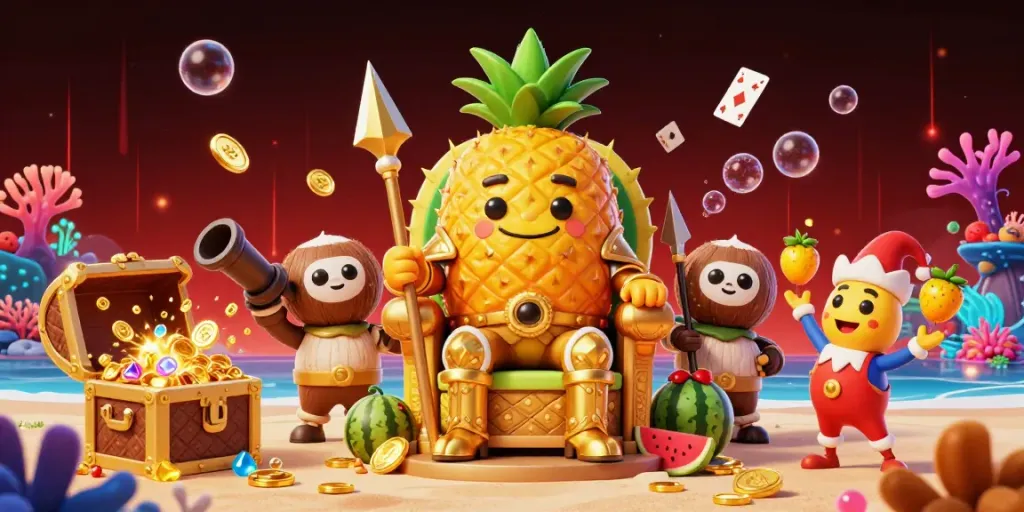 Experience thrilling gaming at Jun88 with vibrant 3D character illustrations and dynamic casino elements.