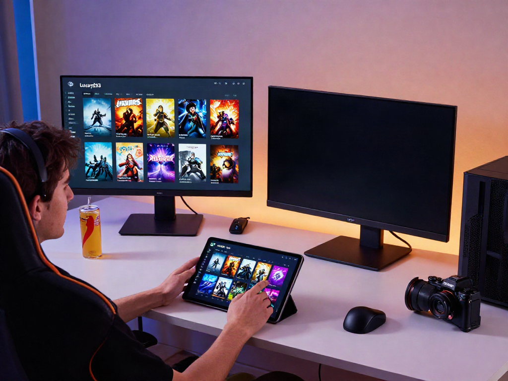 Experience luxury12 gaming with advanced user interface and vibrant graphics.